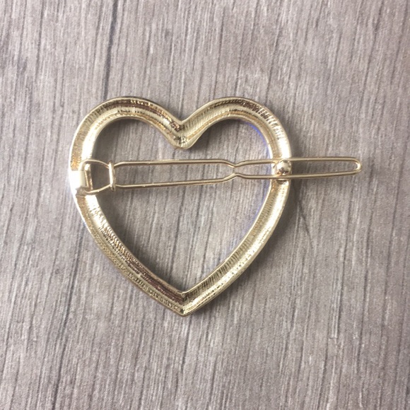 NEW Royal Blue Heart Hair Clip - Picture 7 of 10